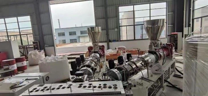 PVC Twin Wall Hollow Roof Extrusion Line