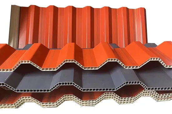 PVC Twin Wall Hollow Roof Extrusion Line