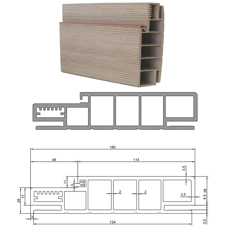 WPC Door - Door Frame Extrusion Line